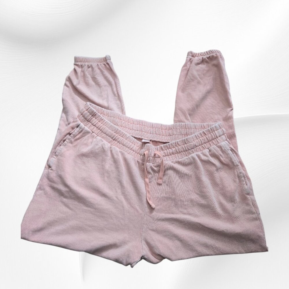 Old Navy Women's Pink Joggers Sweatpants - Size L